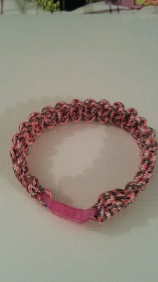 Thumbnail: Para Cord Survival Brace;lets With 5 Tools Survival Buckle. Many Color Choices.