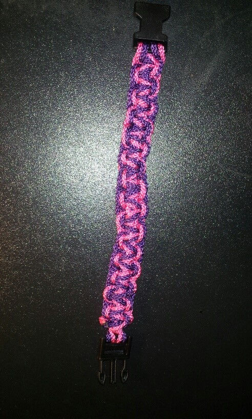 Thumbnail: Para Cord Survival Brace;lets With 5 Tools Survival Buckle. Many Color Choices.