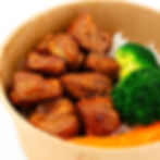 Bento au porc caramel