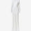 Thumbnail: Eona bias-cut long sleeve gown with open back in ivory