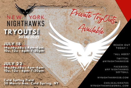 TRY-OUTS ARE HERE!