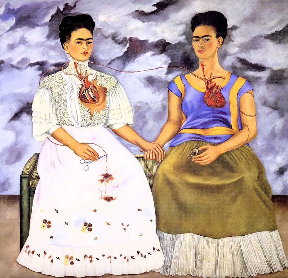 Le due Frida - Autoritratto Frida Kahlo
