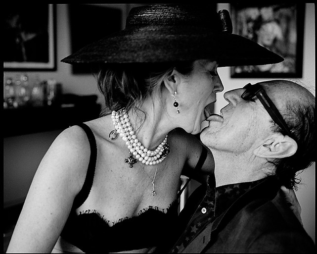 Portrait of a mature couple kissing passionately | love, sex and relationships