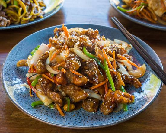 Arranged Food and Objects