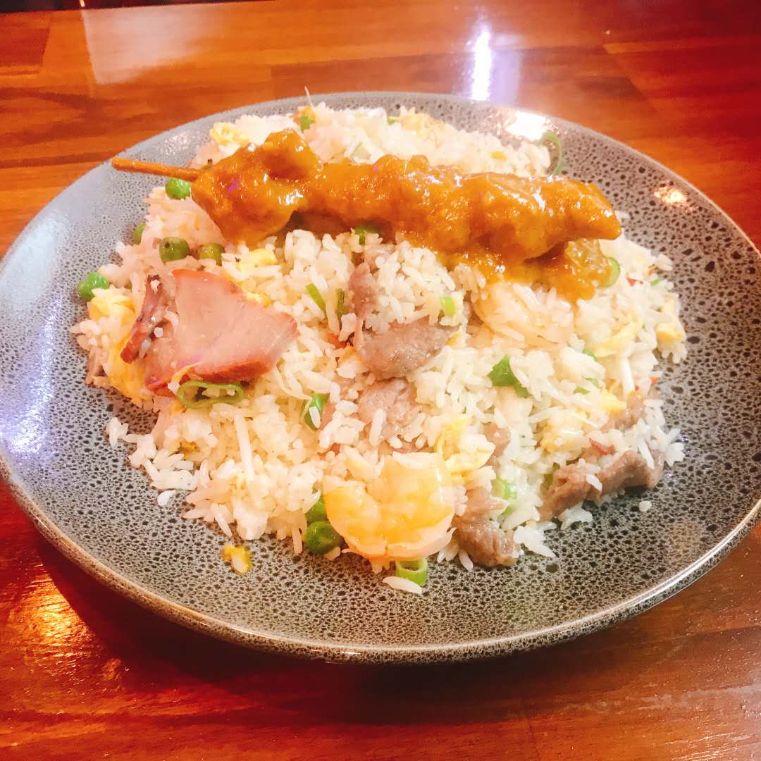 Arranged Food and Objects