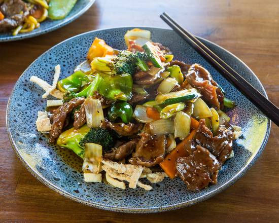 Arranged Food and Objects