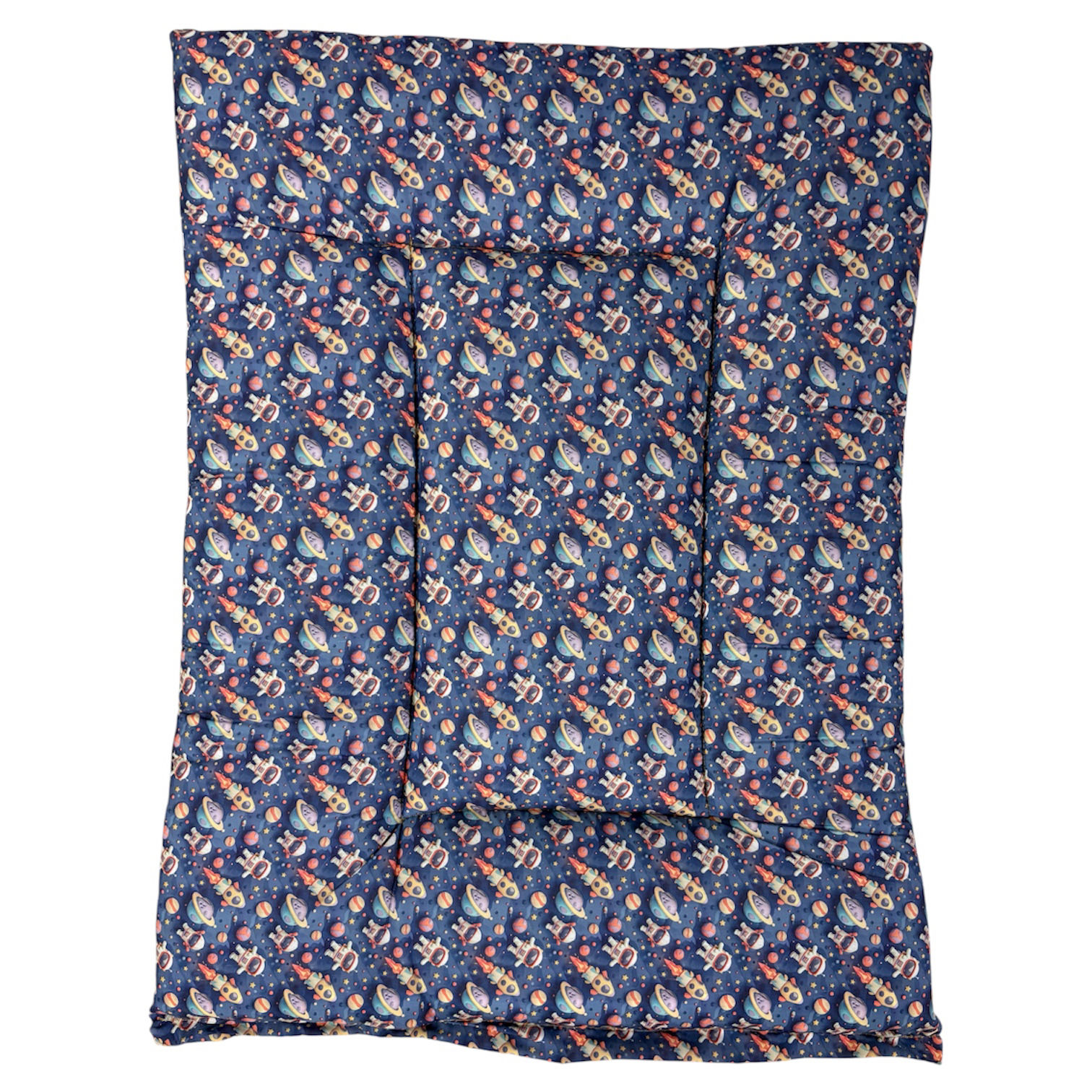 Cool Cotton Cushion - Spacemen