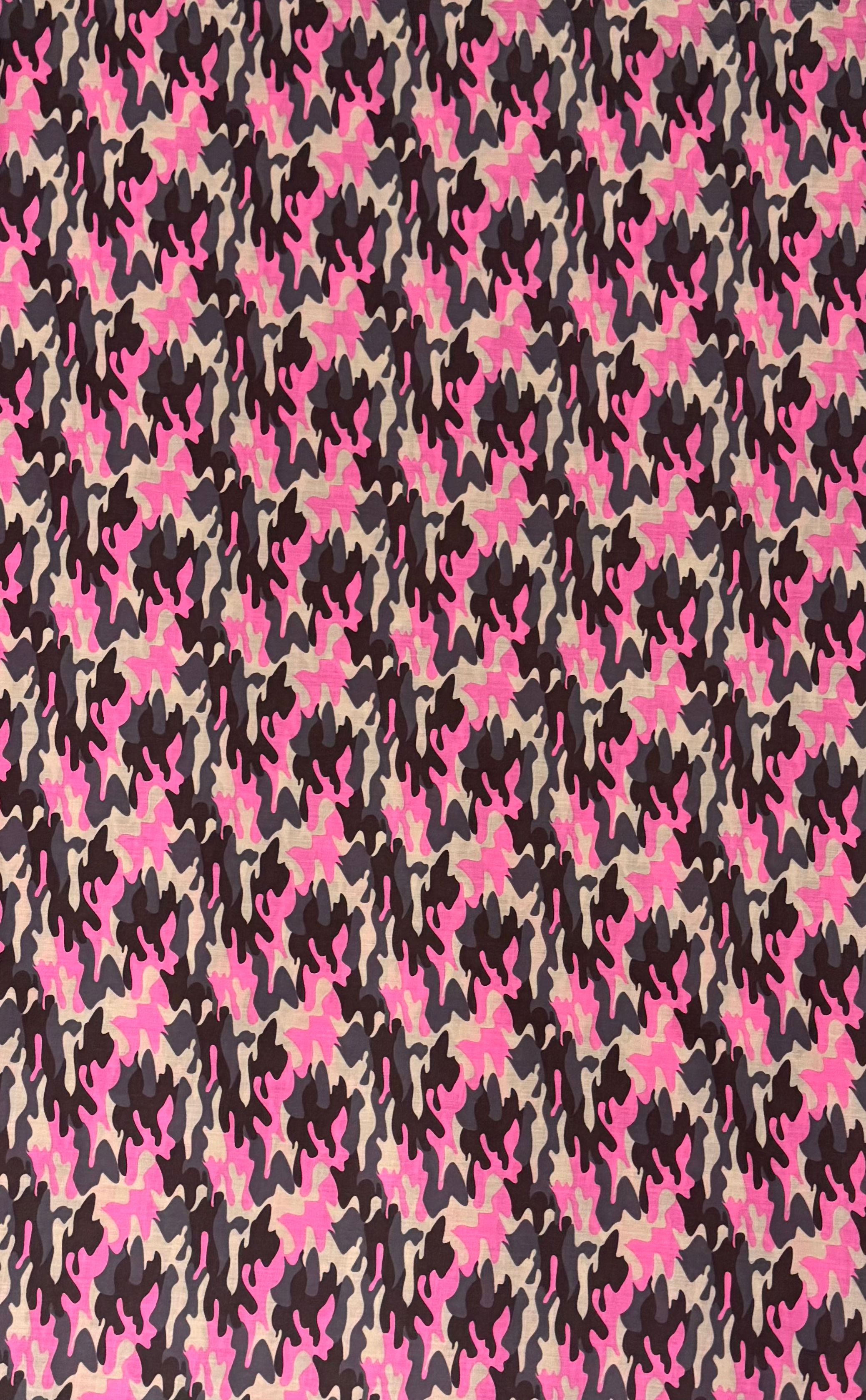 Cool Cotton Cushion - Camouflage - Pink