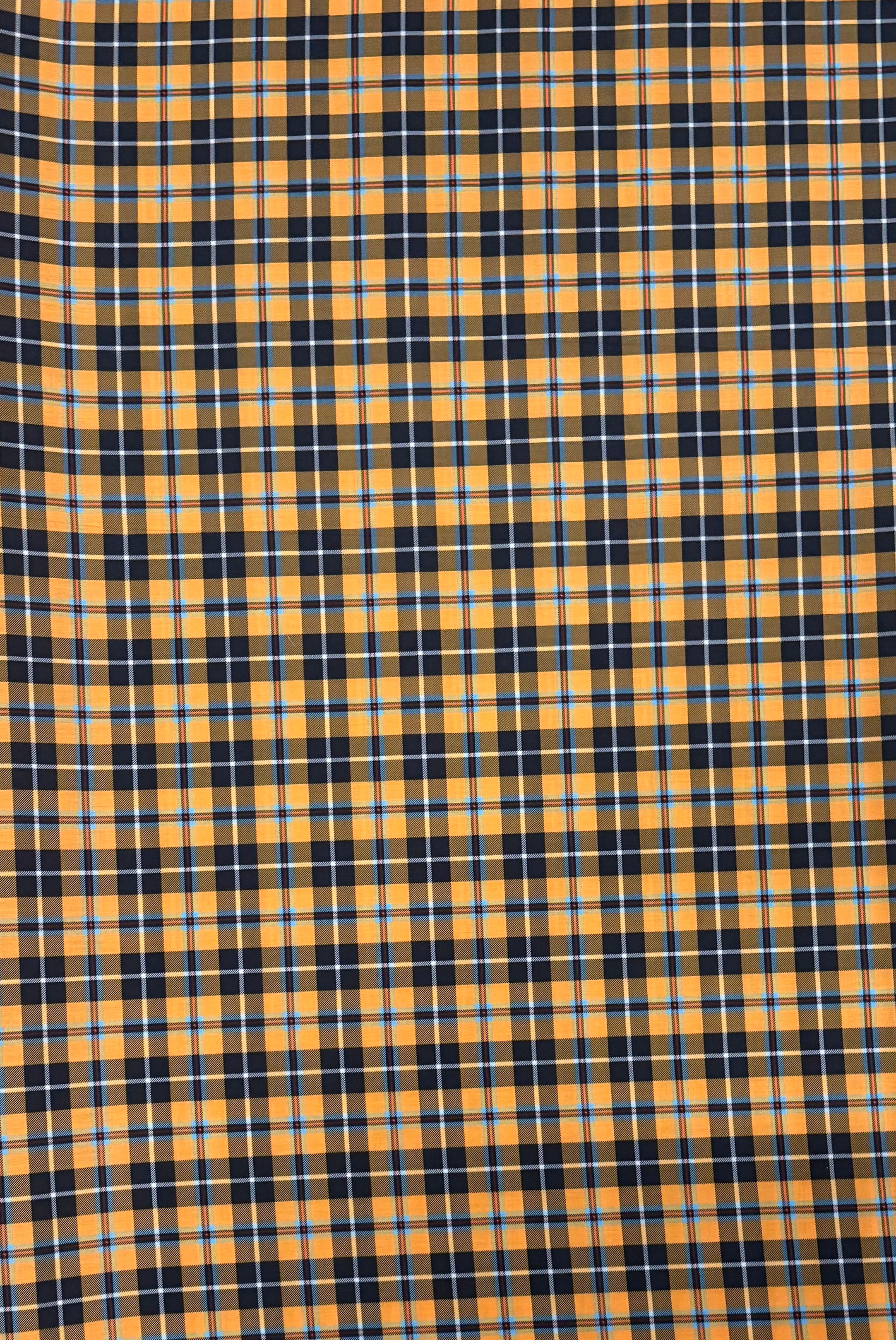 Cool Cotton Cushion - Cornish Tartan