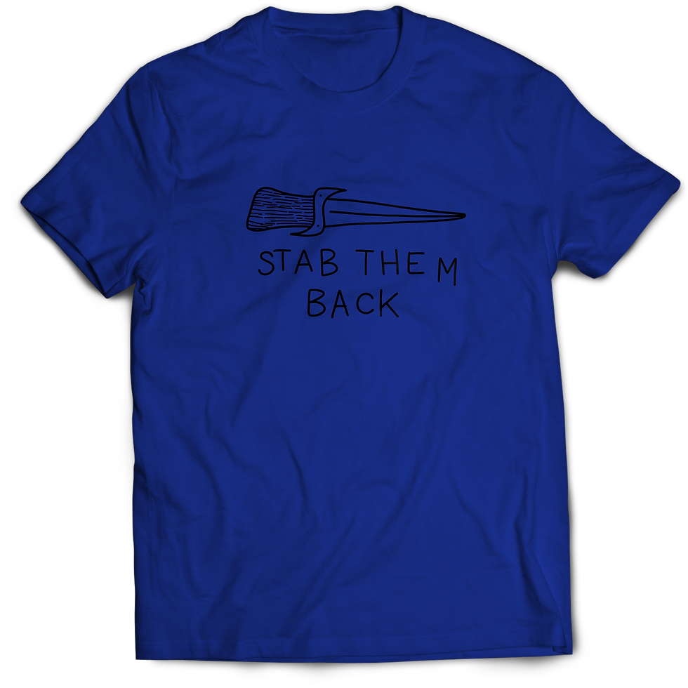 Miniatura: Camiseta Stab them back