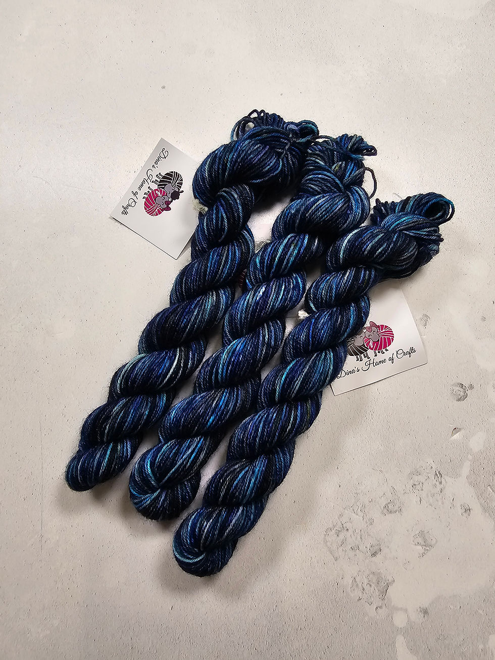 Miniature : SW Merino/ Nylon, fingering weight yarn, MINI #550, 20 g