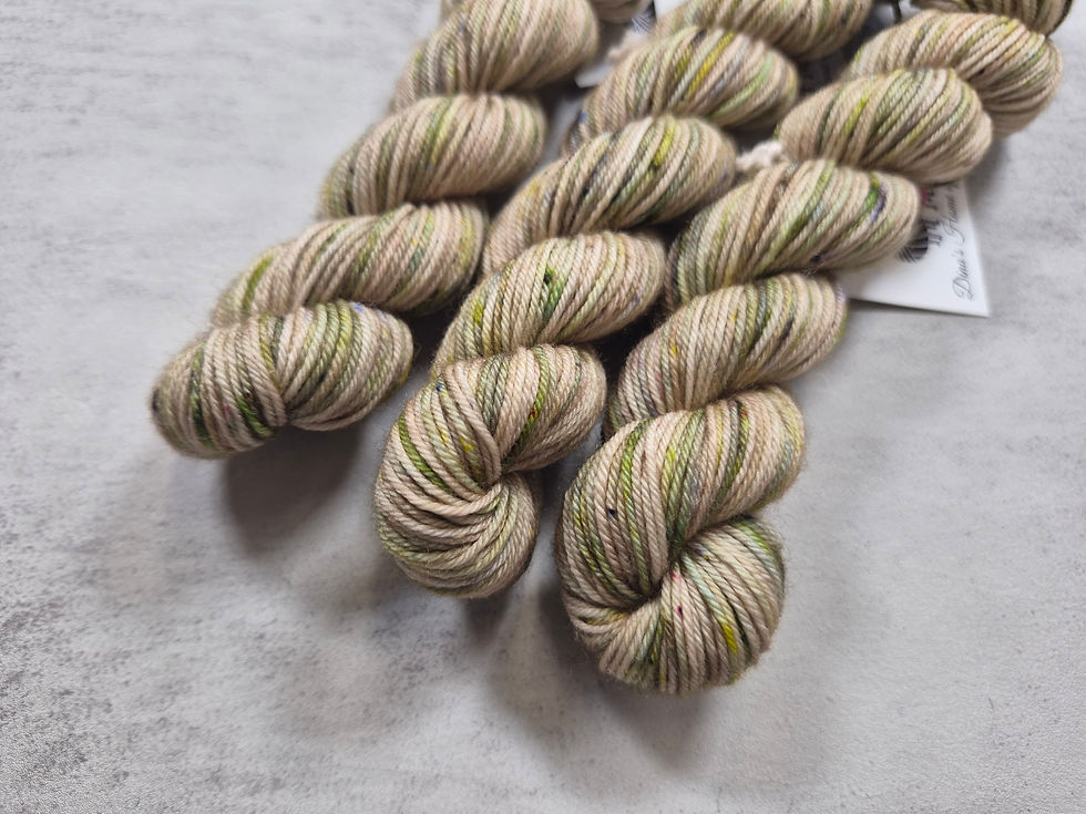 Миниатюра: SW Merino/ Nylon, fingering weight yarn, MINI #643, 20 g