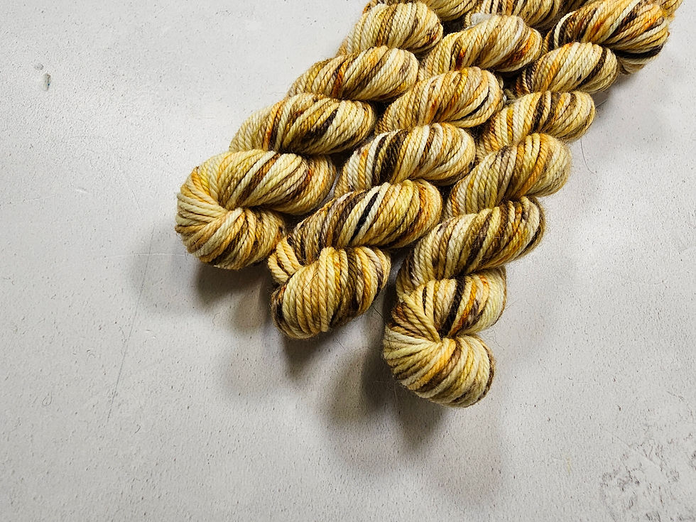 Sīktēls: SW Merino/ Nylon, DK weight yarn, MINI #D297, 20 g