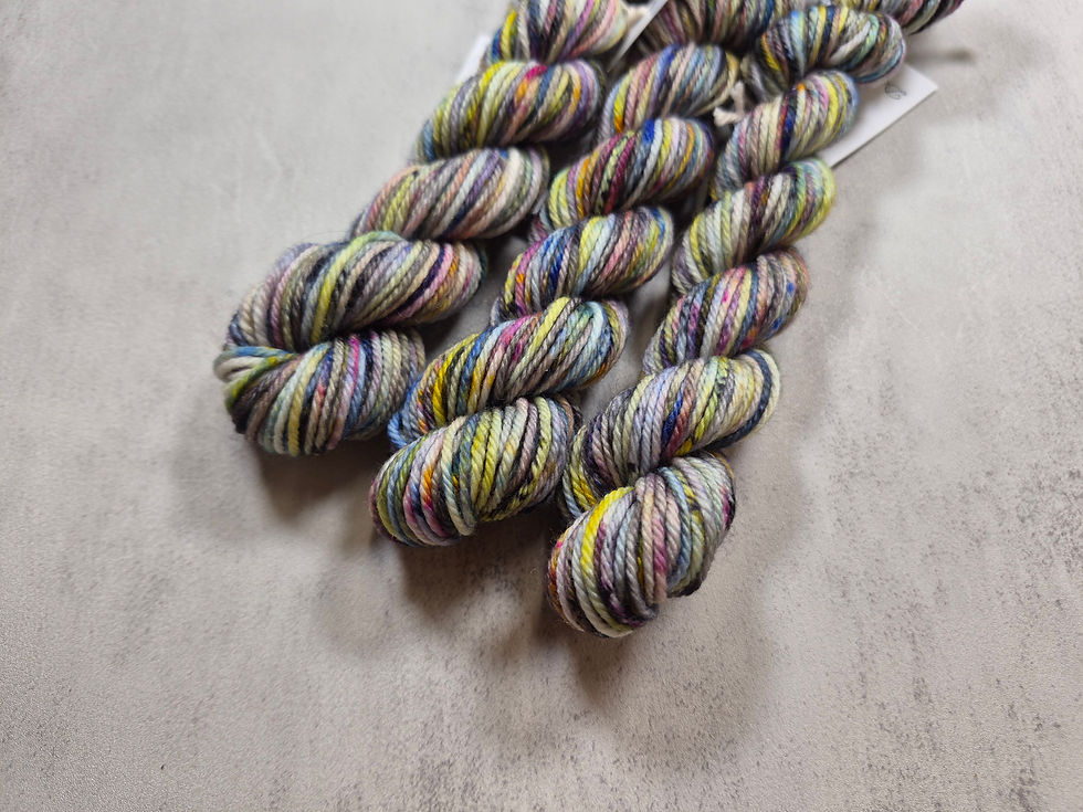 Miniature : SW Merino/ Nylon, DK weight yarn, MINI #D338, 20 g