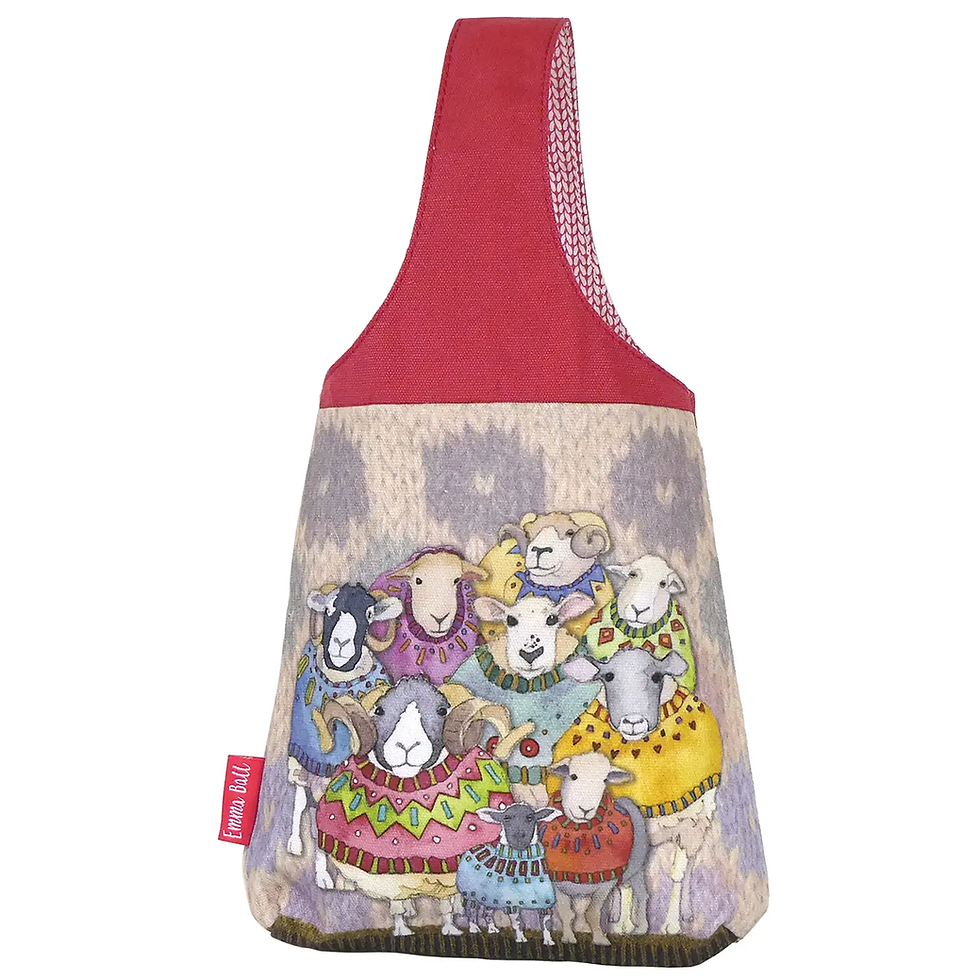 SHEEP IN SWEATERS SMALL WRIST BAG
