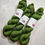 Sīktēls: SW Merino Silk Cashmere yarn, 4-ply, Fingering, 100g, MOSS GREEN