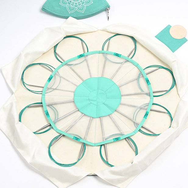 Thumbnail: KnitPro The Mindful Collection SERENITY fixed circular needle set, 100cm,