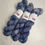 Sīktēls: SW Merino singles, fingering weight, 100 g, BLUEBERRY