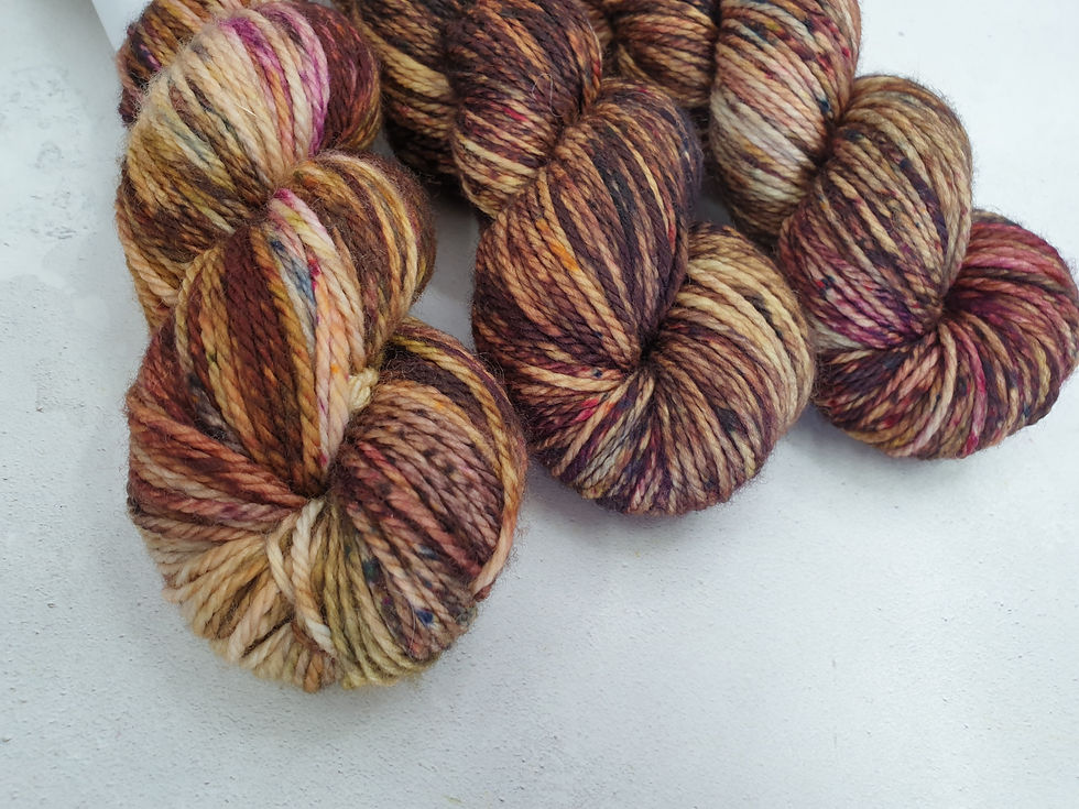 Miniaturbild: SW Merino yarn, Aran weight, 100g, LET'S MEET AGAIN