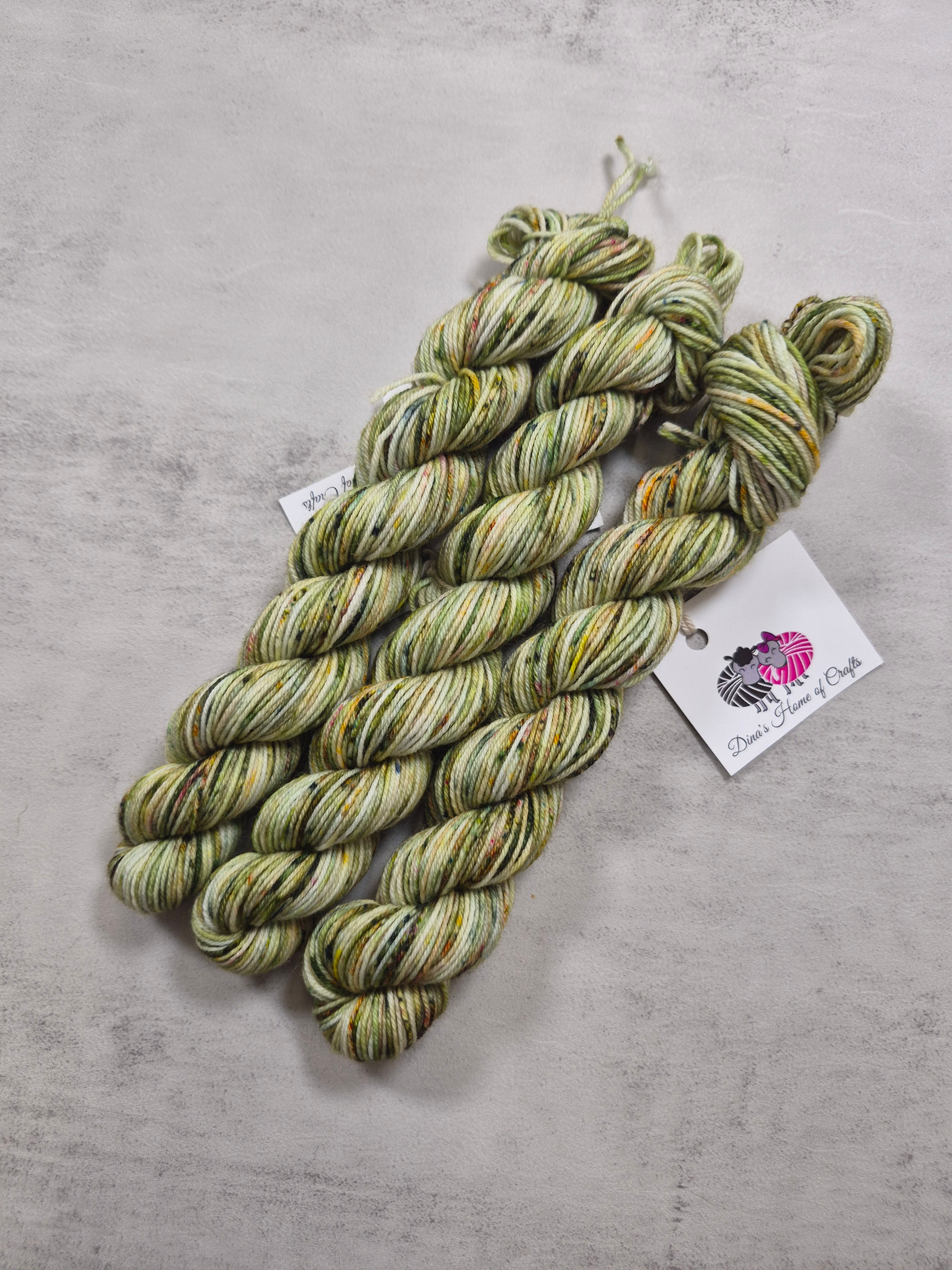 SW Merino/ Nylon, fingering weight yarn, MINI #636, 20 g