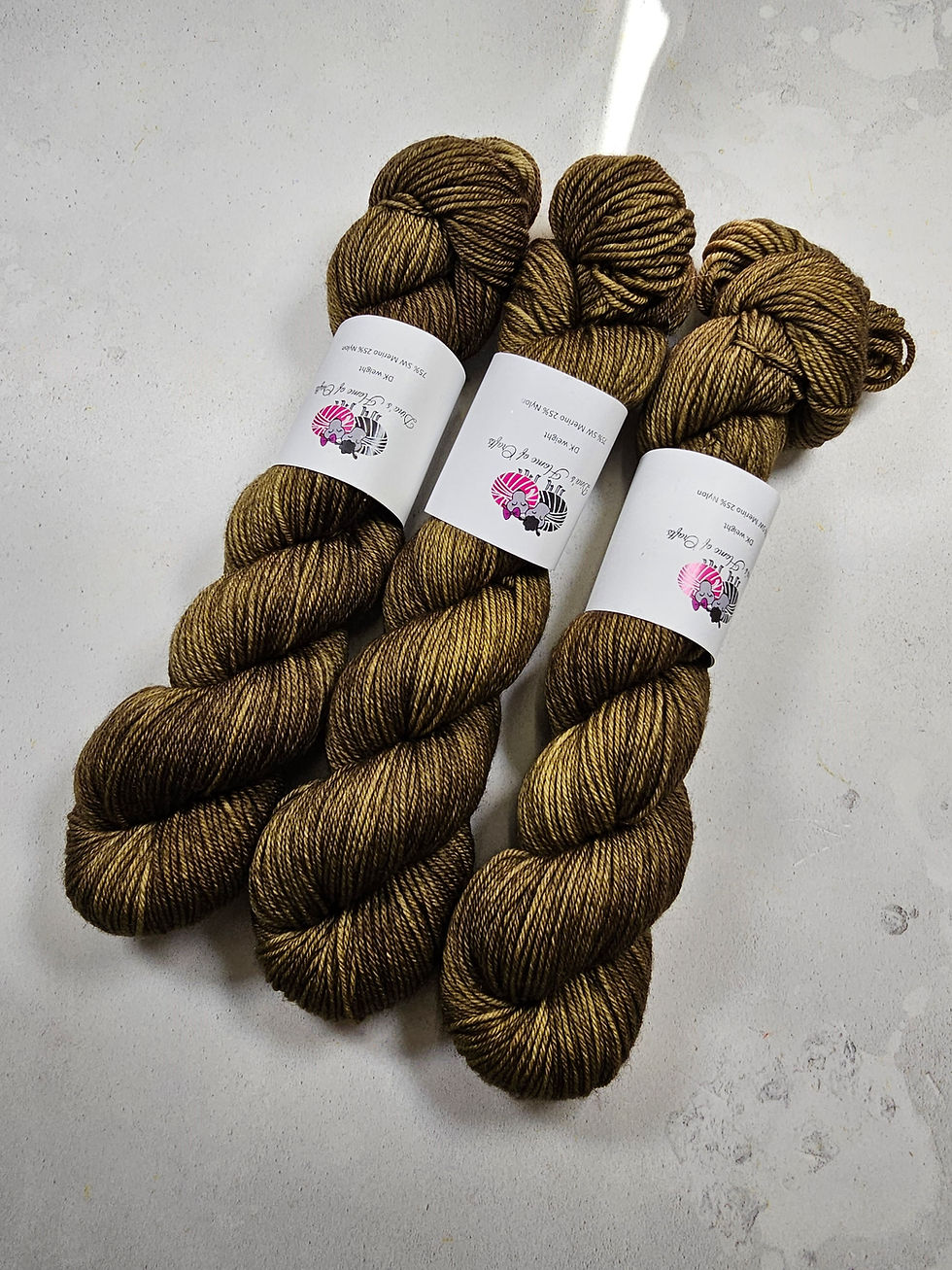 Миниатюра: SW Merino Nylon, DK weight, 100g, SWAMP
