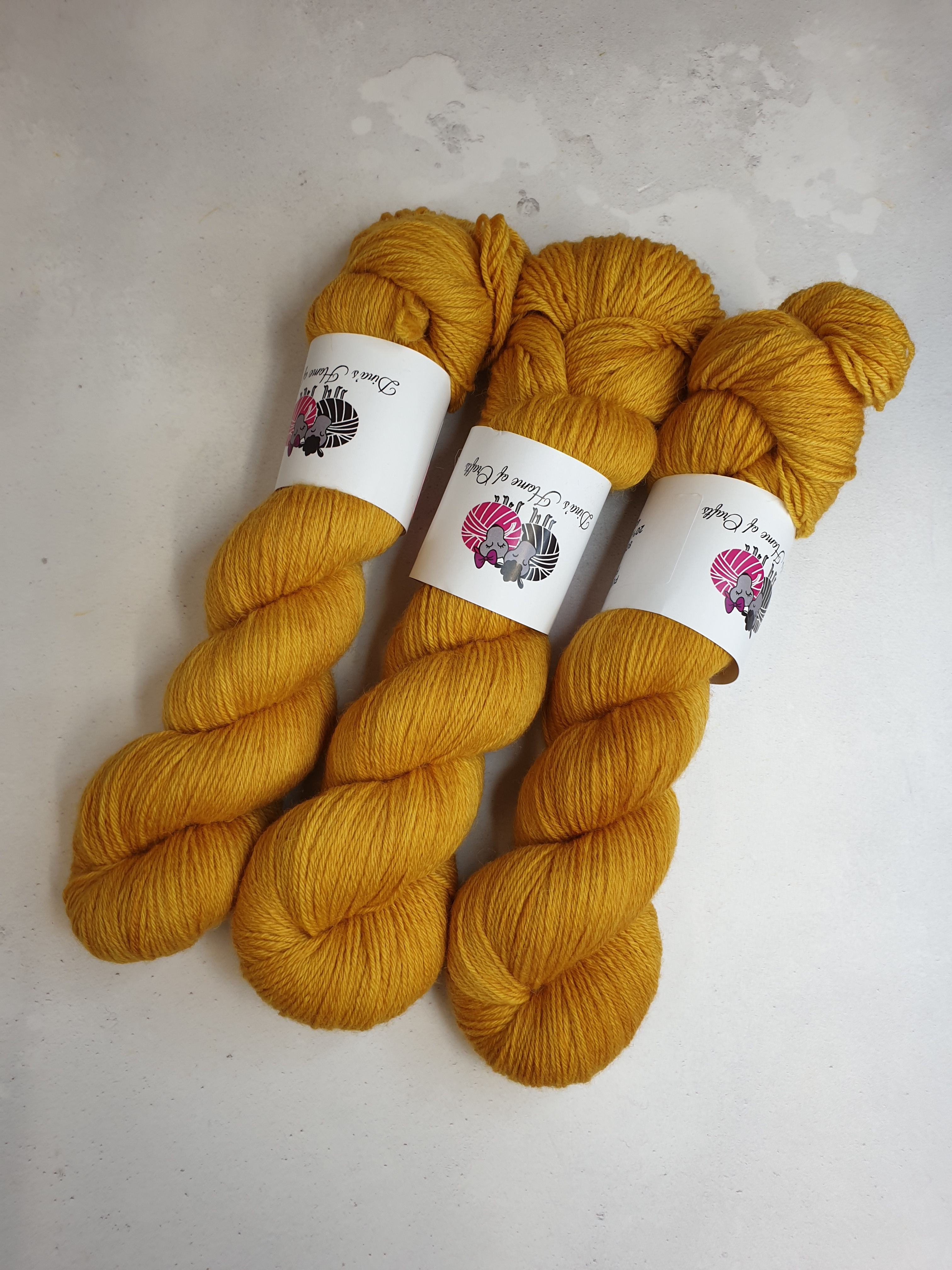 Merino/ Baby Camel yarn, 4-ply, fingering , PURE GOLD