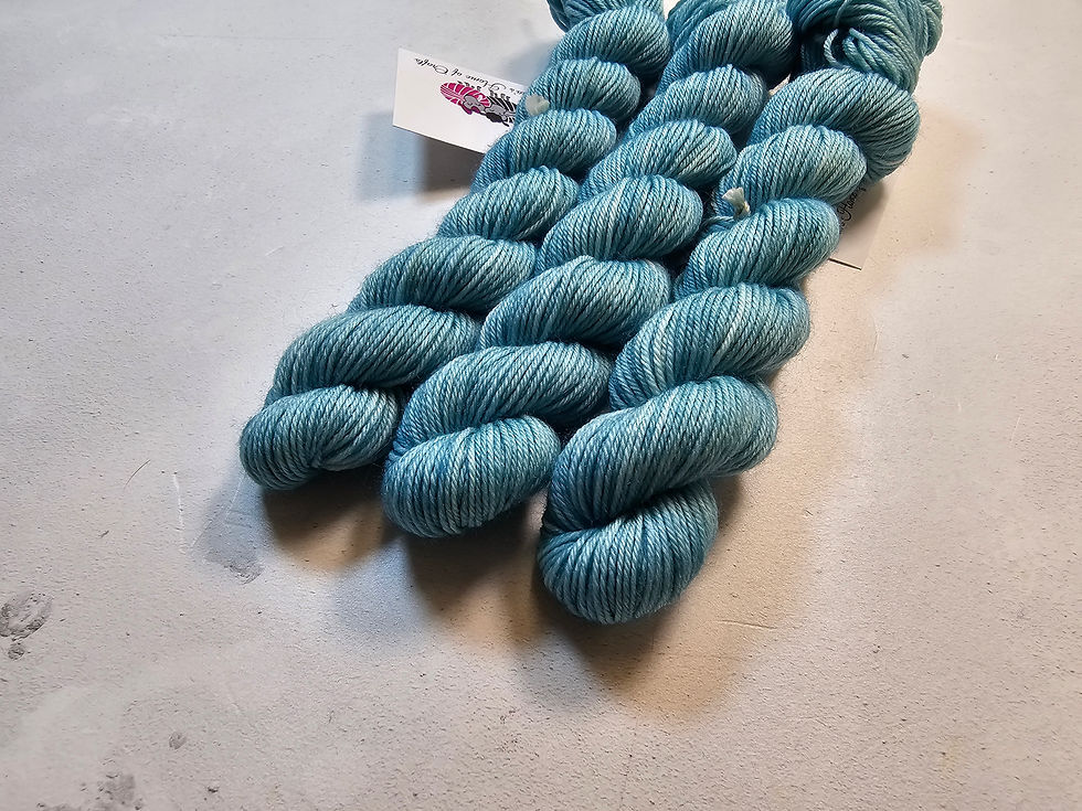 Sīktēls: sW Merino/ Nylon, fingering weight yarn, MINI #592, 20 g