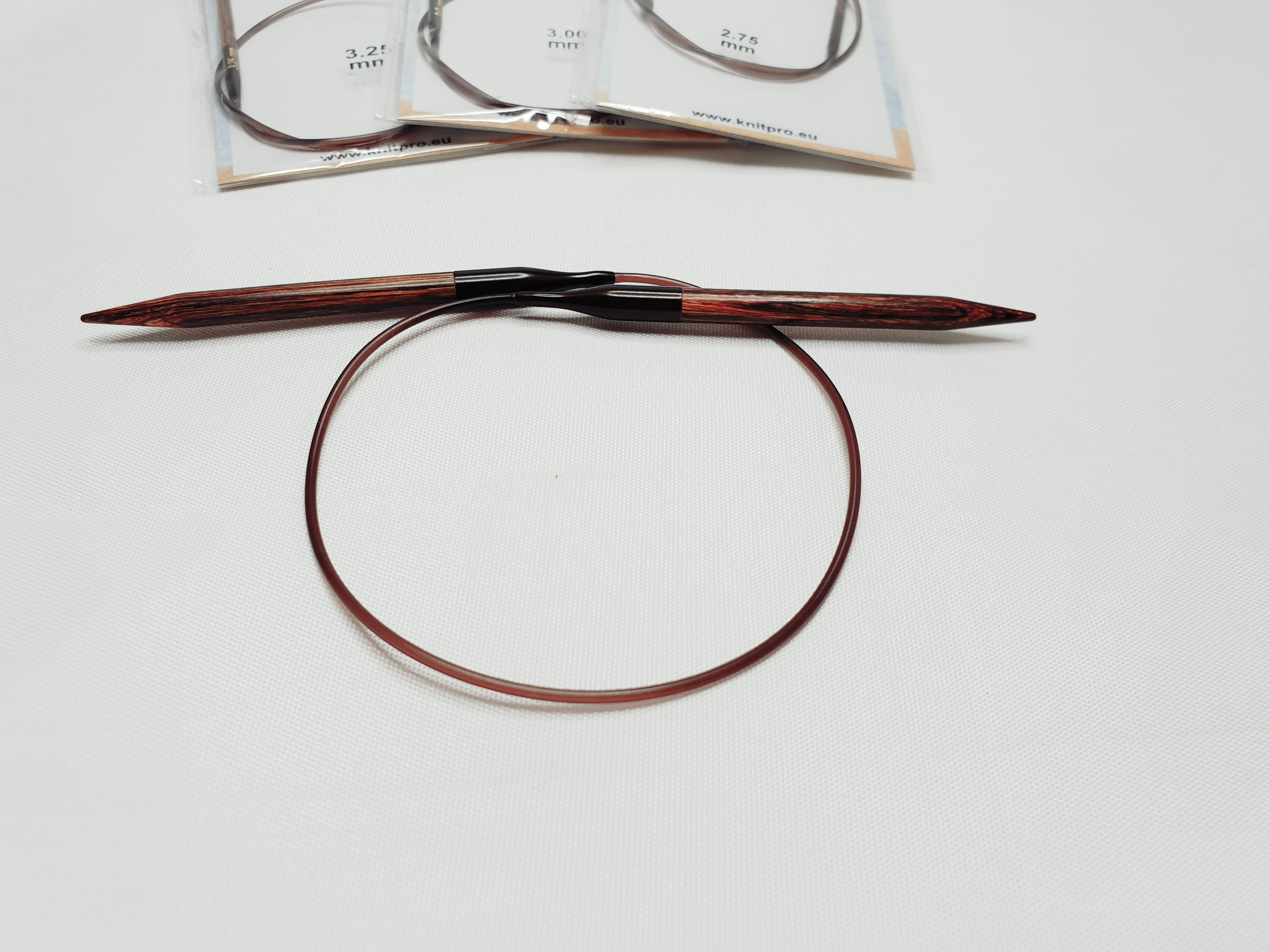 Knitpro GINGER circular needles, 40 cm, 2-12mm