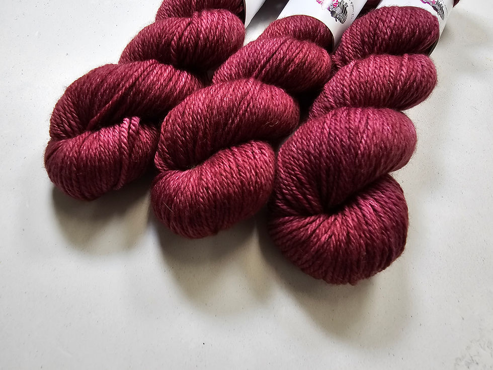 Miniature : SW Merino yarn, Aran weight, 100g, PANACHE