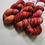 Sīktēls: SW Merino Nylon yarn, 4-ply, Fingering weight, 100 g, BLOODWOOD