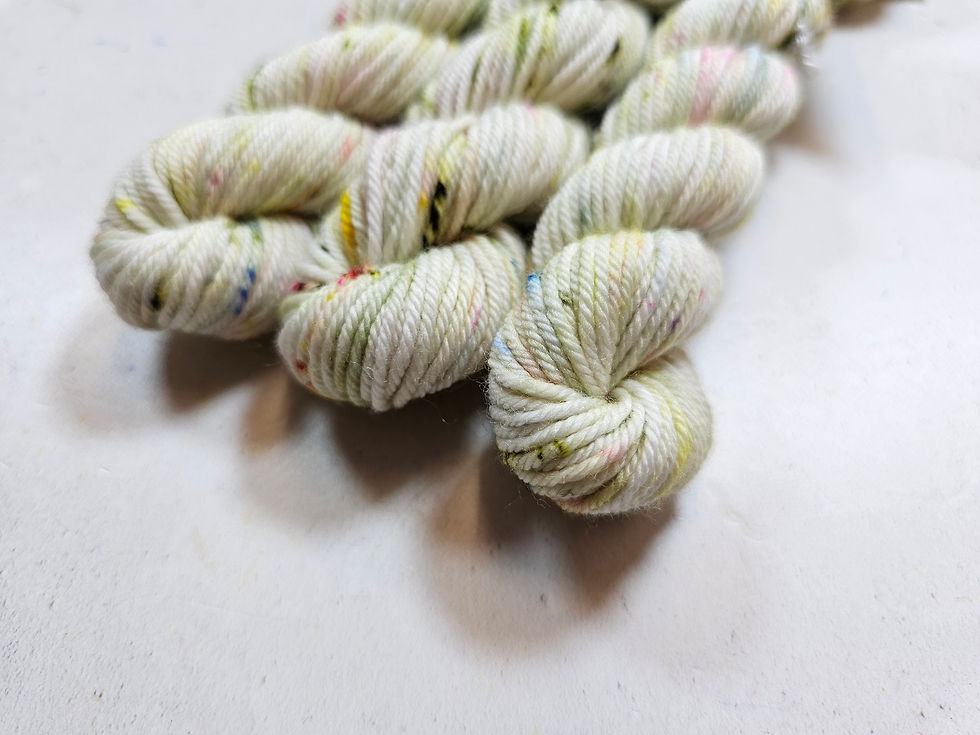 Miniaturbild: SW Merino/ Nylon, DK weight yarn, MINI #D189, 20 g