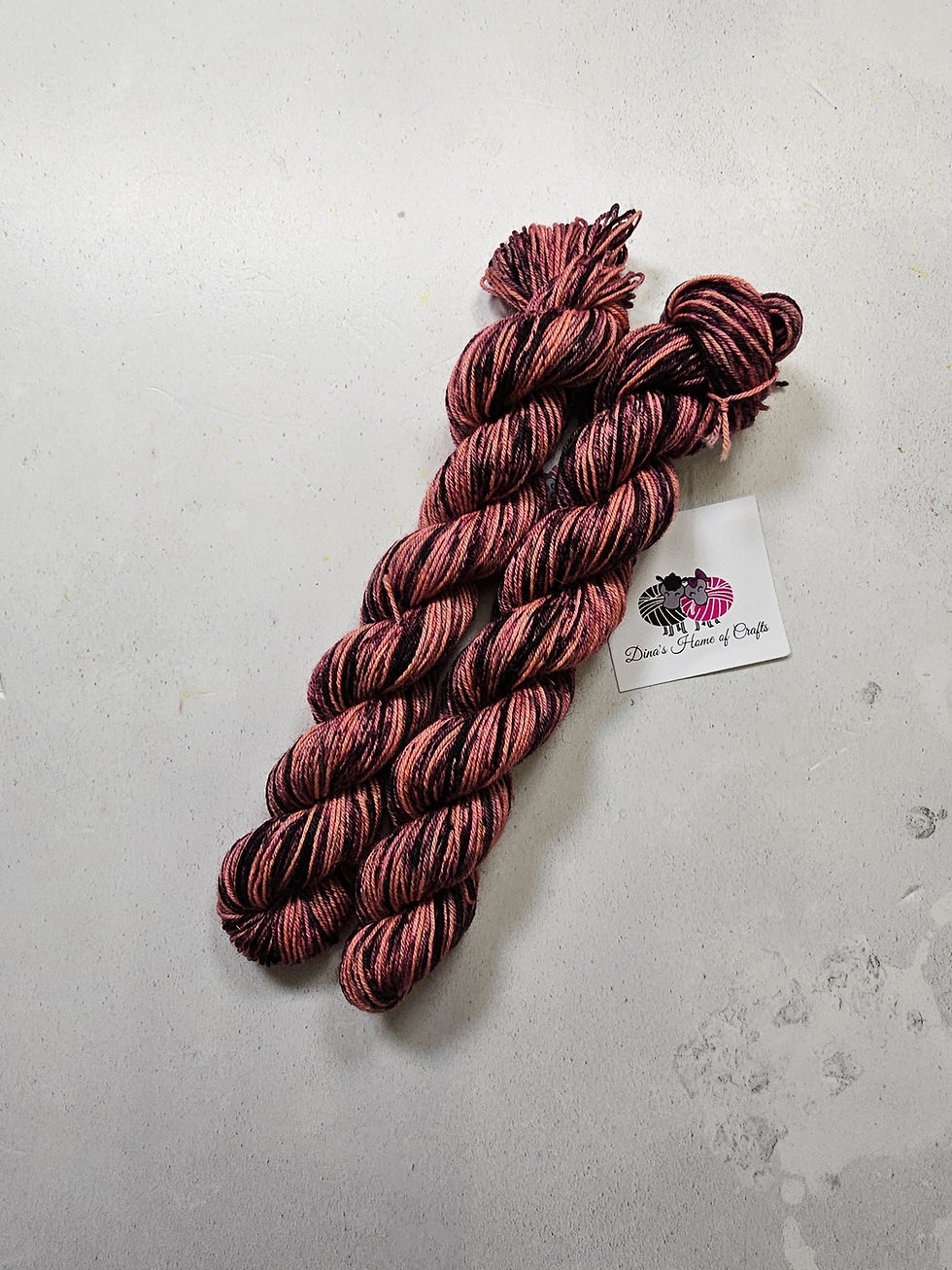 SW Merino/ Nylon, fingering weight yarn, MINI #503, 20 g