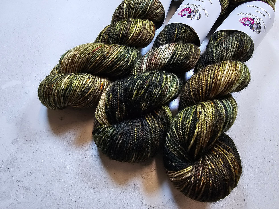 Miniature : SW Merino Nylon, DK weight, 100 g, FORAGING