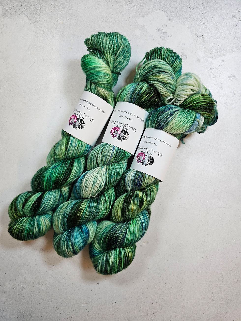 SW Merino Alpaca Nylon yarn, fingering weight, 100 g,GIVERNY