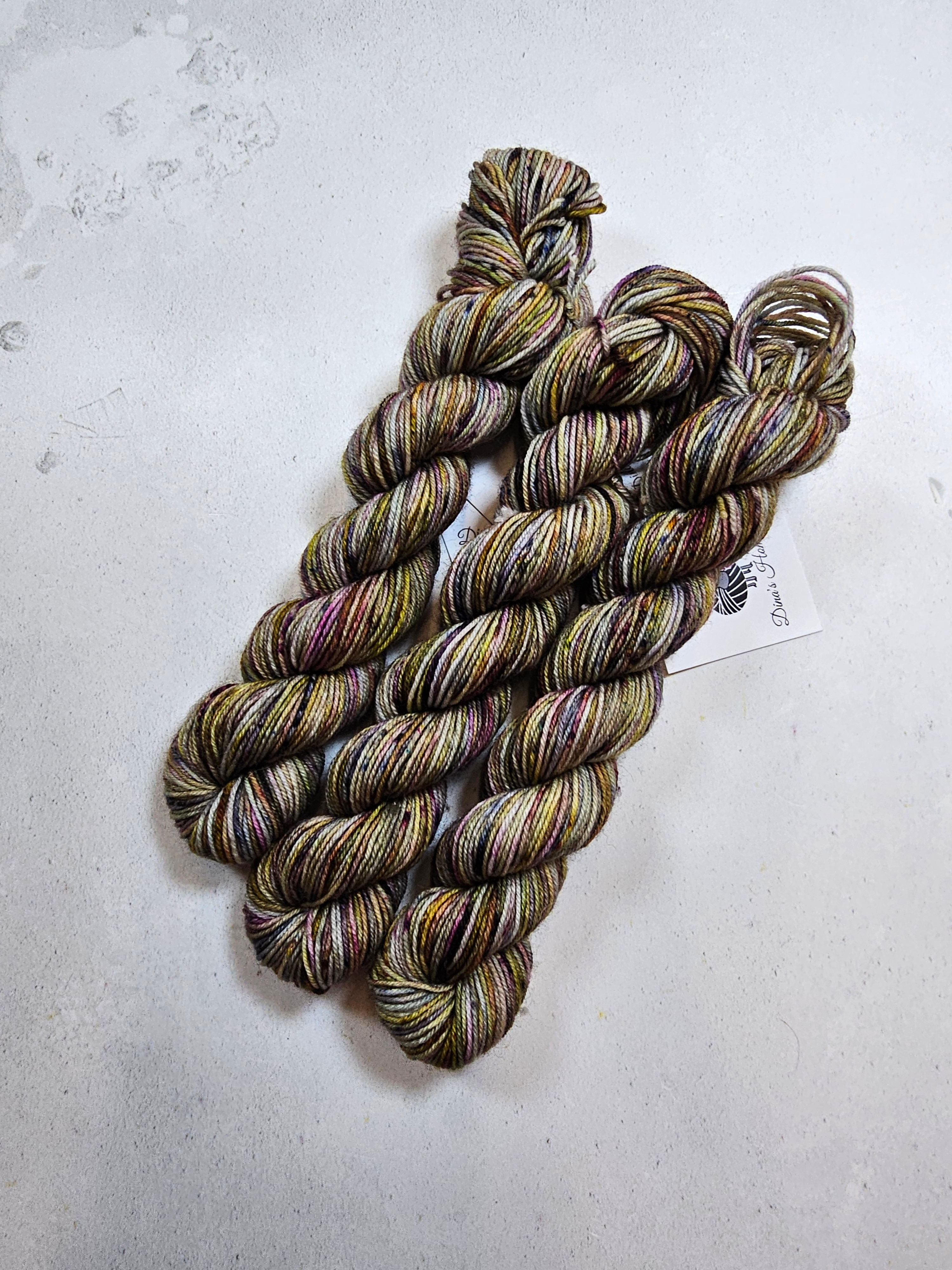 SW Merino/ Nylon, fingering weight yarn, MINI #474, 20 g