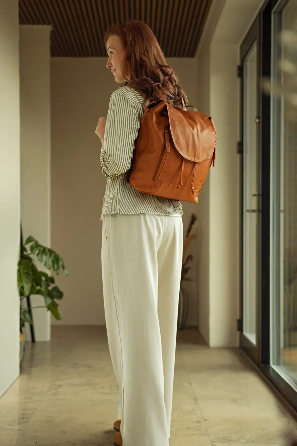 Sīktēls: MUUD GIMO leather project bag, backpack