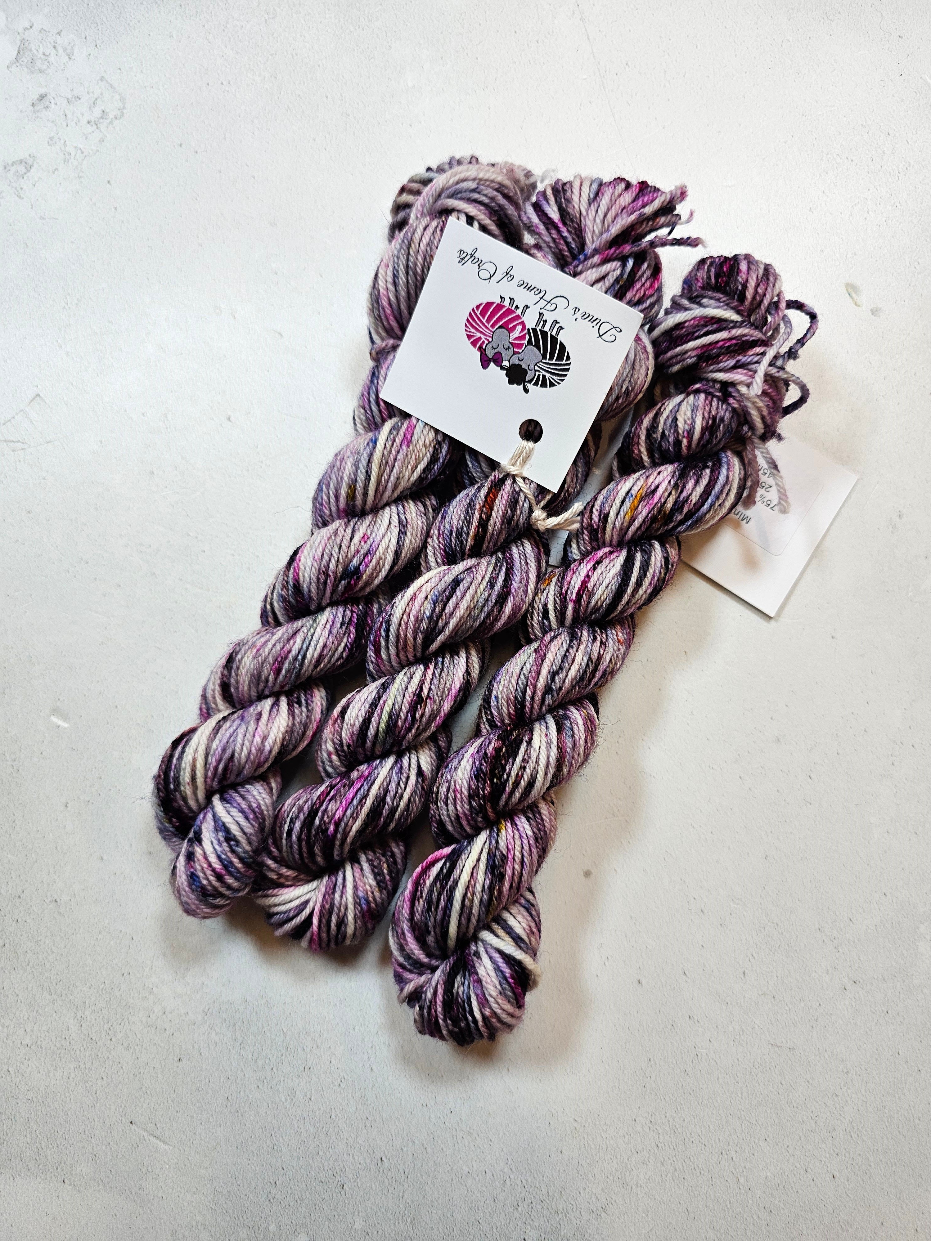 SW Merino/ Nylon, DK weight yarn, MINI #D323, 20 g