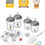 Miniatura: Nuby Natural Touch Mamadeiras - Kit com 8 itens