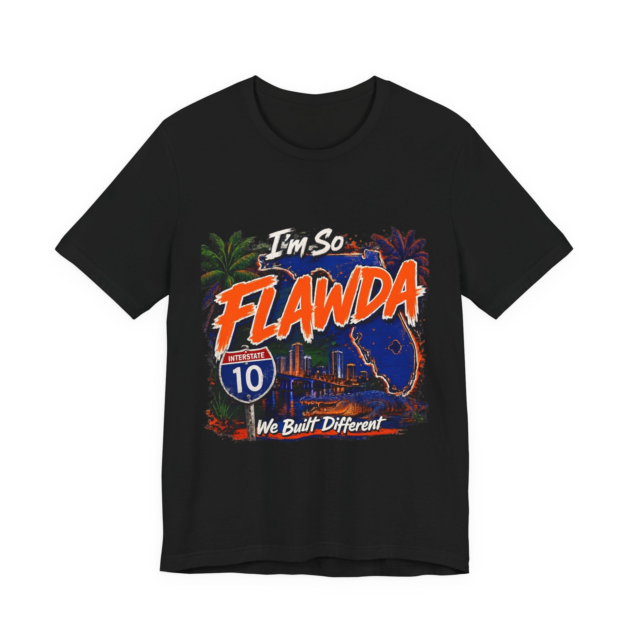 I'm So Flawda Florida Map Graphic Tee