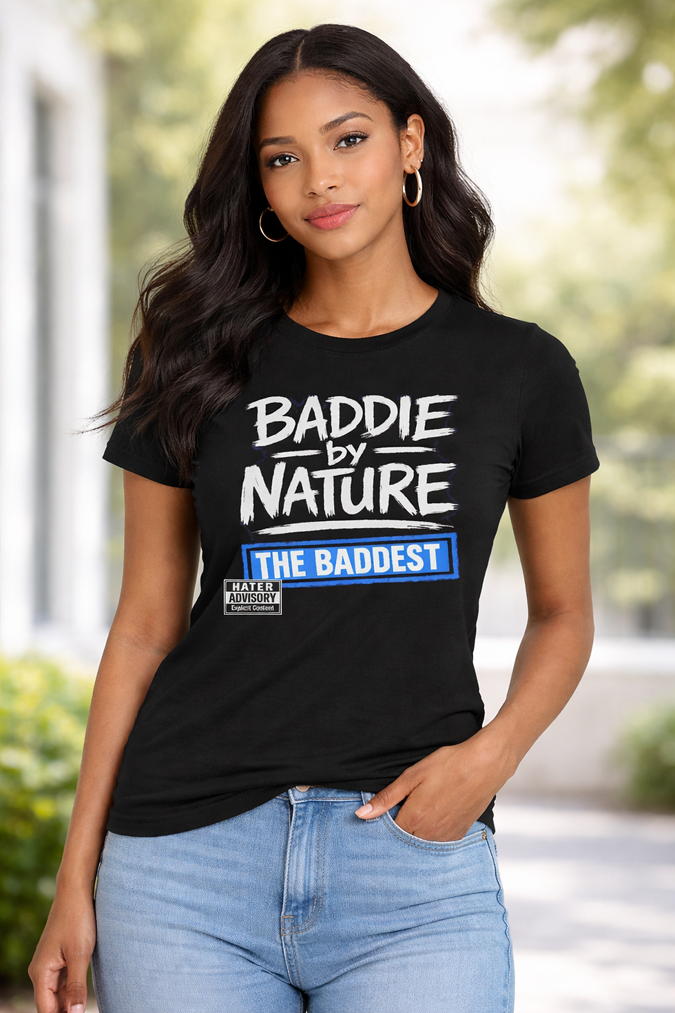 Baddie by Nature Graphic Tee: The Baddest Streetwear Statement Shirt
