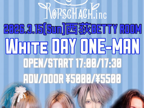 【3月、4月に2ヶ月連続コンセプトONE-MAN決定!!】