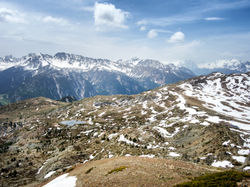 Chenaillet, vue vers le Sud