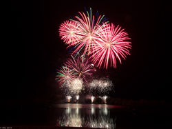 Feu d'artifice du 14 juillet 2014