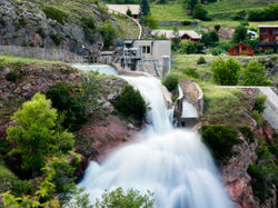 Le Chambon, gouffre de Gourfouran
