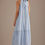 Thumbnail: Claudia stripe halter-neck sundress in cornflower