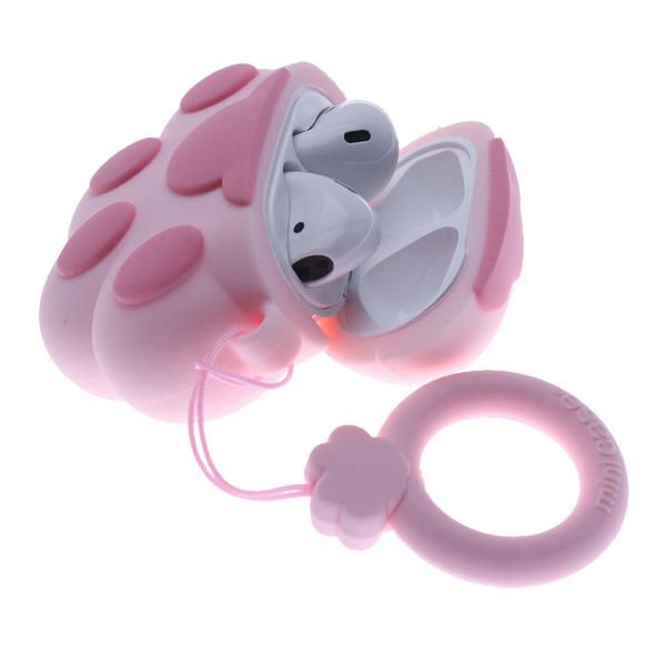 Thumbnail: Pink Air Pod 3D Silicone Case Pet Paw