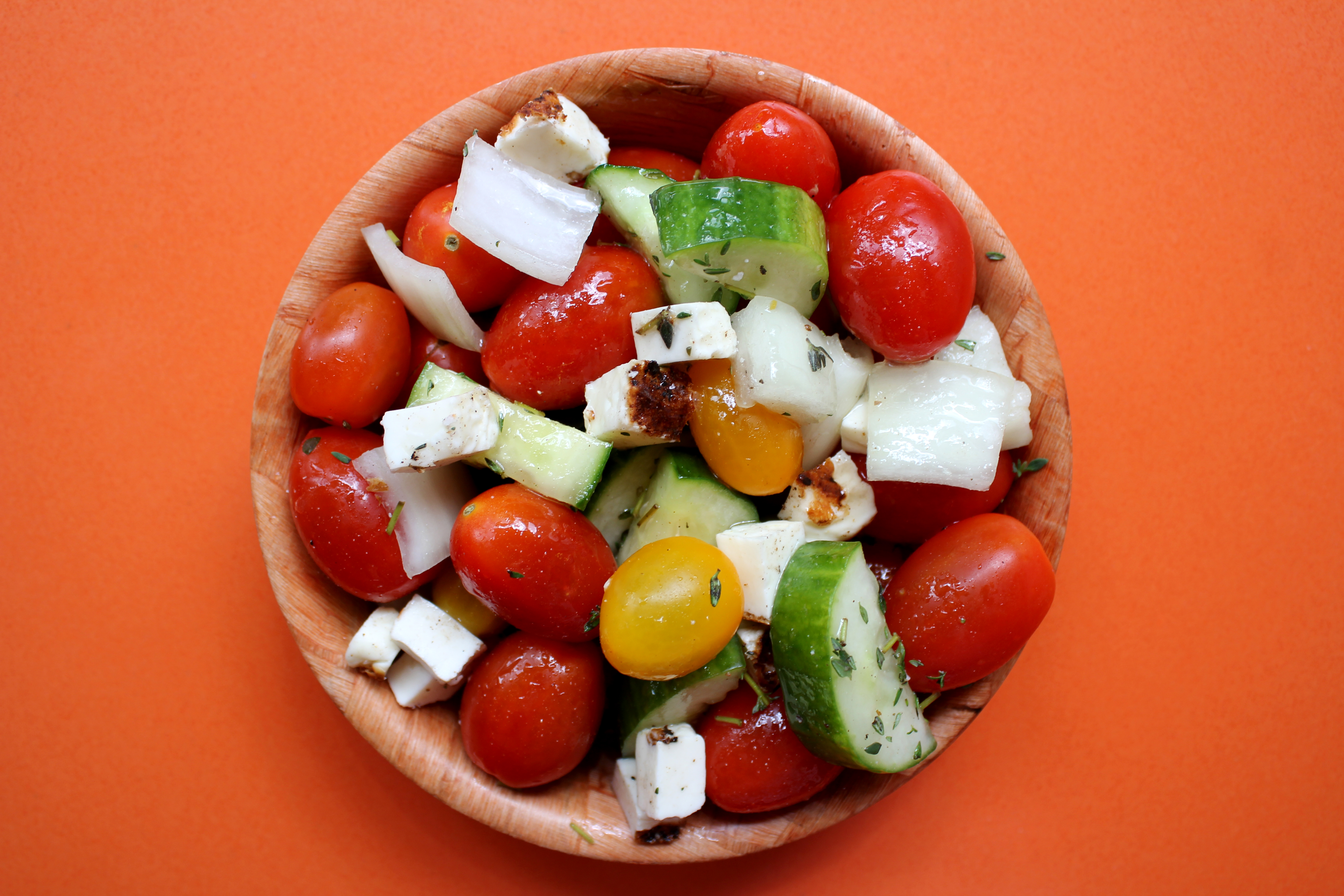 Arranged Food and Objects