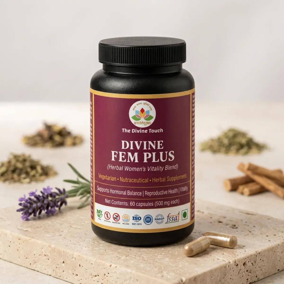 Divine Fem Plus Capsules | Pack of 60