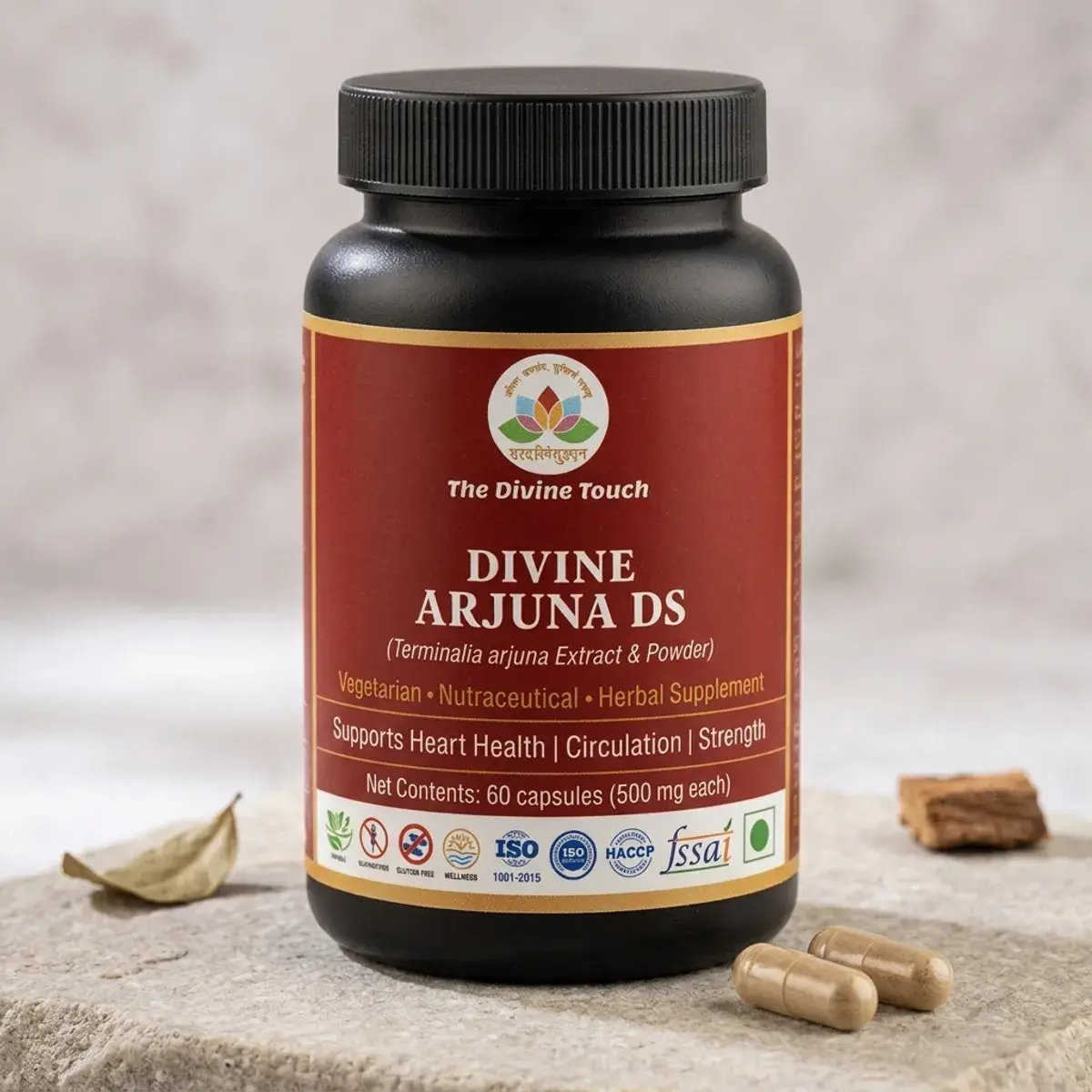 Divine Arjuna DS Capsules | Pack of 60