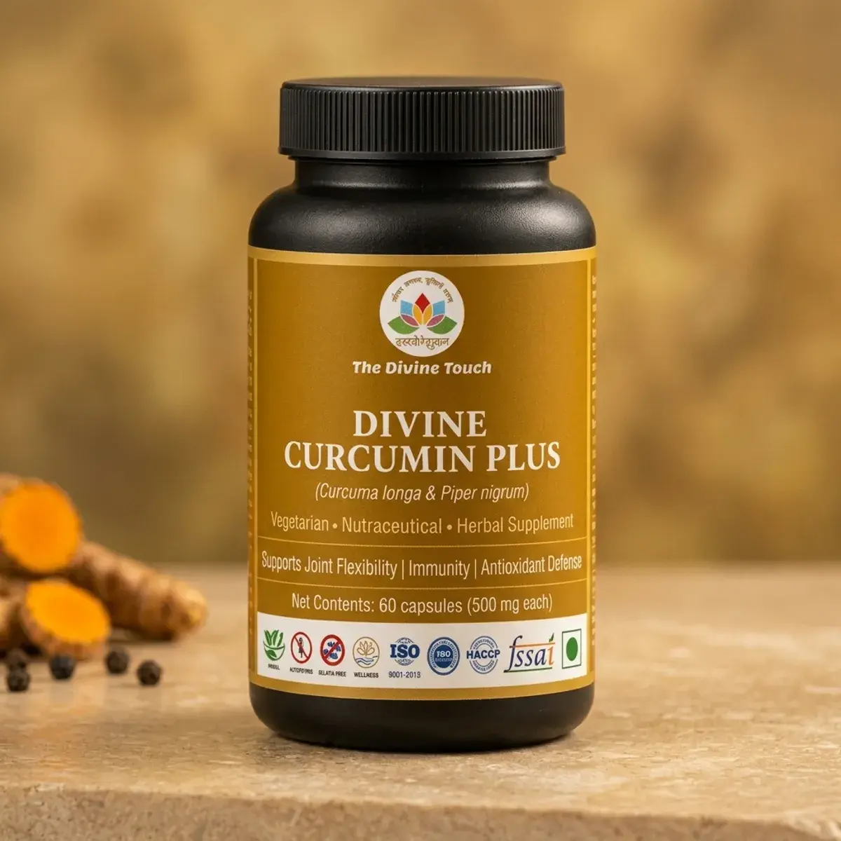 Divine Curcumin Plus Capsules | Pack of 60